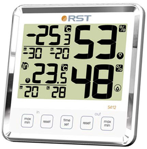 Термогигрометр цифровой RST 02412 с проводным датчиком