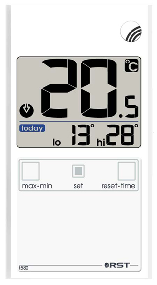 Оконный термометр RST 01588 рамный