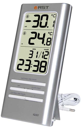 Комнатный термометр цифровой RST 02308 с проводным датчиком