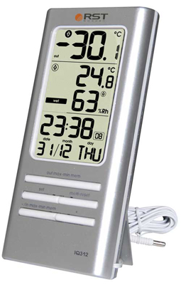 Комнатный термогигрометр цифровой RST 02312 с проводным датчиком