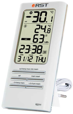 Комнатный термогигрометр цифровой RST 02311 с проводным датчиком